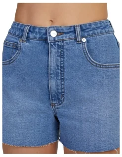 RVCA Pacific Denim Short in Blue