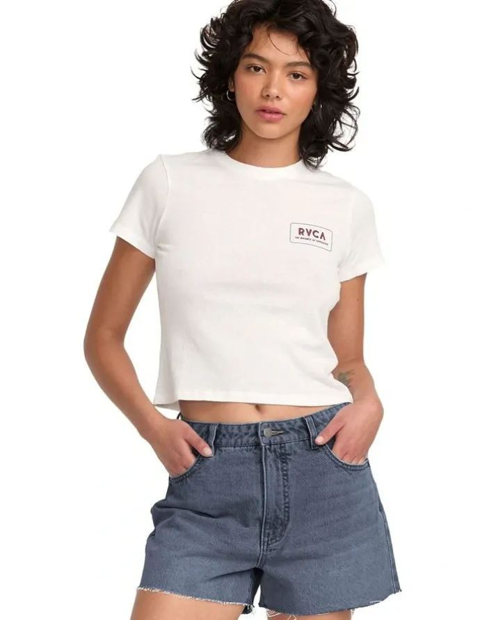 RVCA Pacific Denim Short in Black