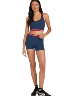 RVCA VA Essential Racer Bra in Blue