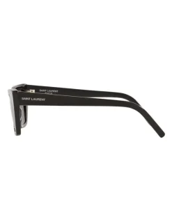 Saint Laurent Saint Laurent SL 276 Mica Acetate Sunglasses in Black