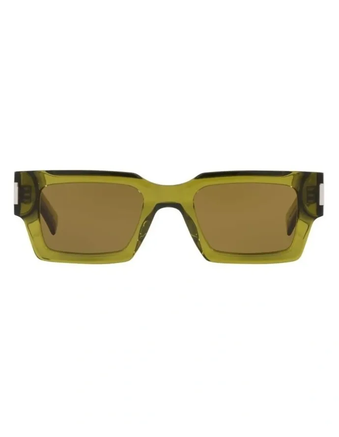 Saint Laurent Saint Laurent SL572 Acetate Sunglasses in Green