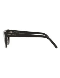 Saint Laurent Saint Laurent SL 276 Mica Acetate Sunglasses in Black
