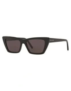 Saint Laurent Saint Laurent SL 276 Mica Acetate Sunglasses in Black