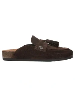 Sam Edelman Astrid Flat Shoes in Espresso Bean Suede