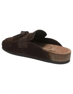 Sam Edelman Astrid Flat Shoes in Espresso Bean Suede