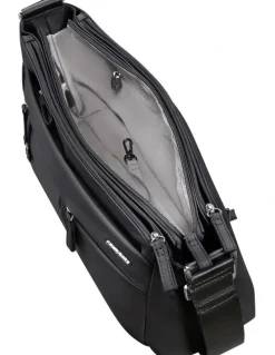 Samsonite Move 5.0 Horiz. Shoulder Bag flap In Black
