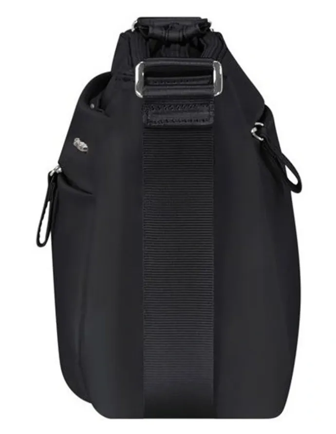 Samsonite Move 5.0 Horiz. Shoulder Bag flap In Black