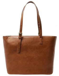Sandler Aida Bag in Tan Pebble