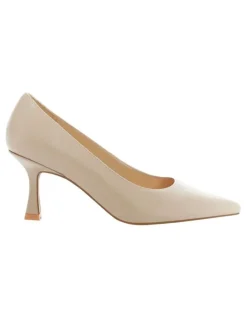 Sandler Amaya Heeled Shoes in Nude Leather