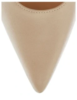 Sandler Amaya Heeled Shoes in Nude Leather