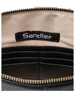 Sandler Asha Bag in Black Pebble