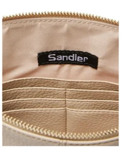 Sandler Asha Crossbody Bag in Oyster Pebble