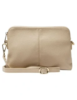 Sandler Asha Crossbody Bag in Oyster Pebble