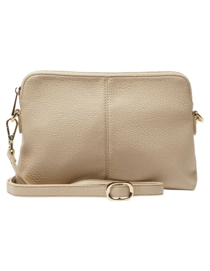 Sandler Asha Crossbody Bag in Oyster Pebble