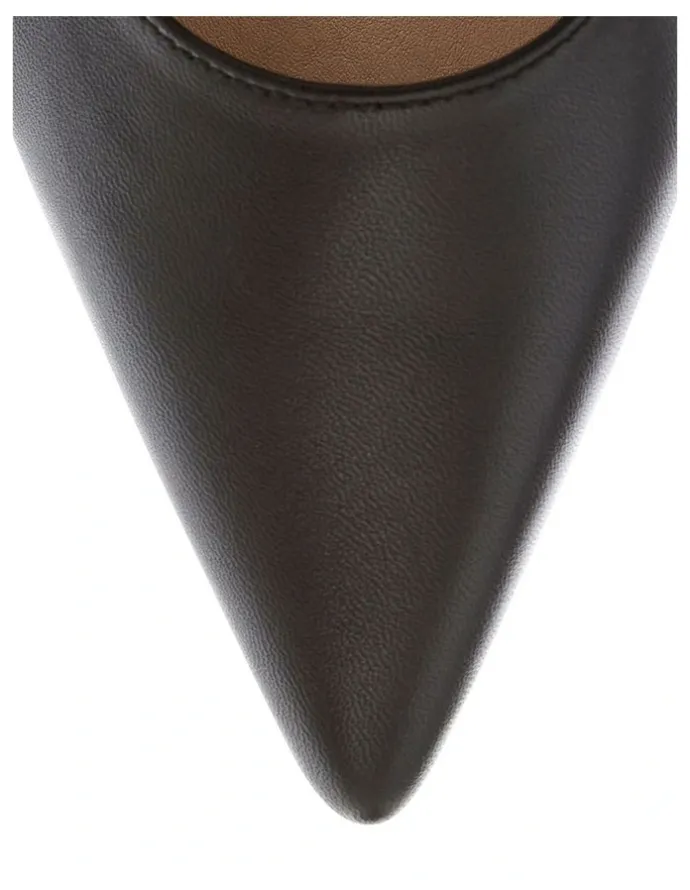Sandler Astrid Heeled Shoes in Black Leather