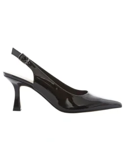 Sandler Astrid Heeled Shoes in Black Patent