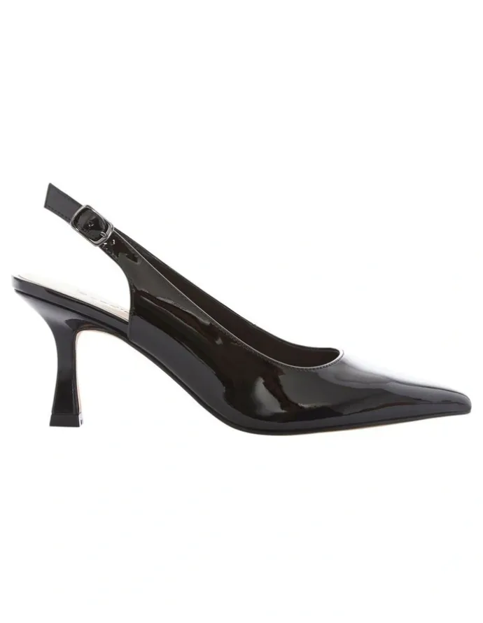 Sandler Astrid Heeled Shoes in Black Patent