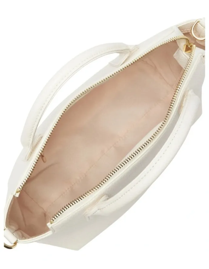 Sandler Baci Bag in Chalk Pebble
