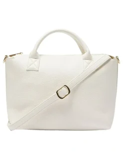 Sandler Baci Bag in Chalk Pebble