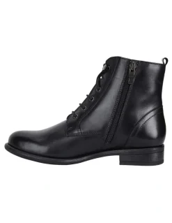 Sandler Badge Black Glove Boots