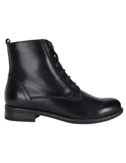 Sandler Badge Black Glove Boots