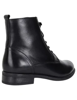 Sandler Badge Black Glove Boots