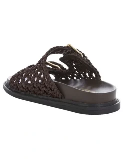 Sandler Bamboo Sandals in Chocolate Weave