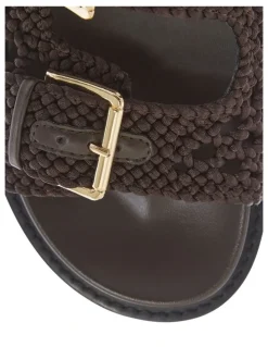 Sandler Bamboo Sandals in Chocolate Weave