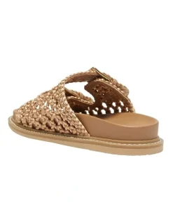 Sandler Bamboo Sandals in Camel Weave