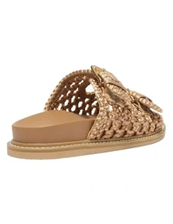 Sandler Bamboo Sandals in Camel Weave