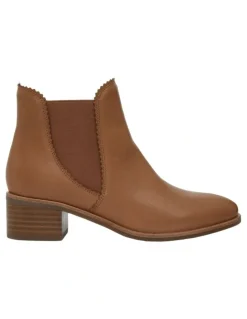 Sandler Blaze Boots in Tan Leather