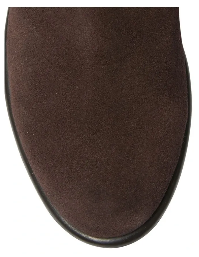 Sandler Bogart Boots in Chocolate Suede