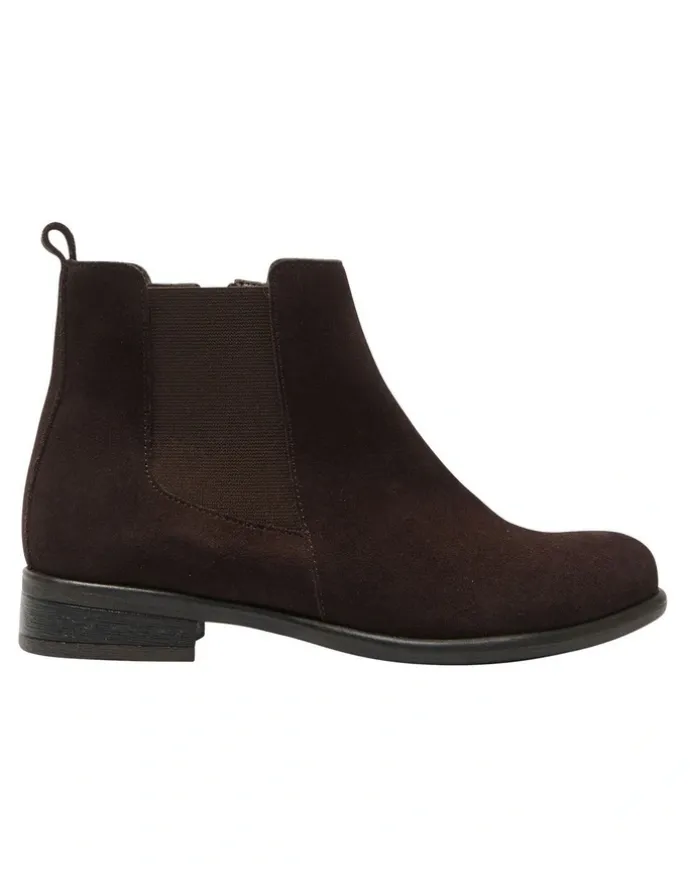Sandler Bogart Boots in Chocolate Suede