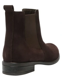Sandler Bogart Boots in Chocolate Suede