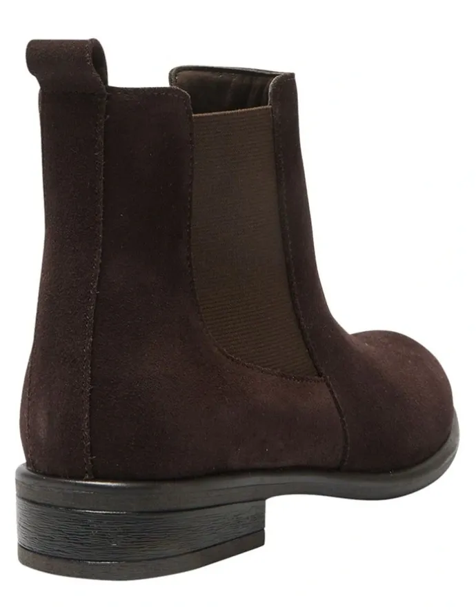 Sandler Bogart Boots in Chocolate Suede