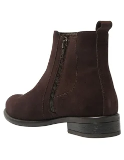 Sandler Bogart Boots in Chocolate Suede