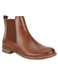 Sandler Bogart Mid Brown Glove Boots