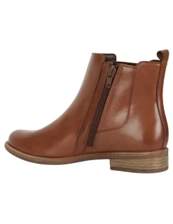 Sandler Bogart Mid Brown Glove Boots