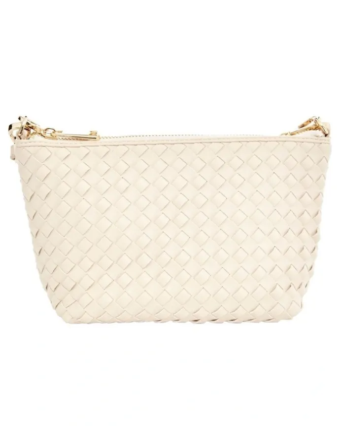 Sandler Cali Bag in Bone Weave