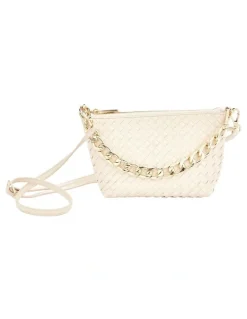 Sandler Cali Bag in Bone Weave