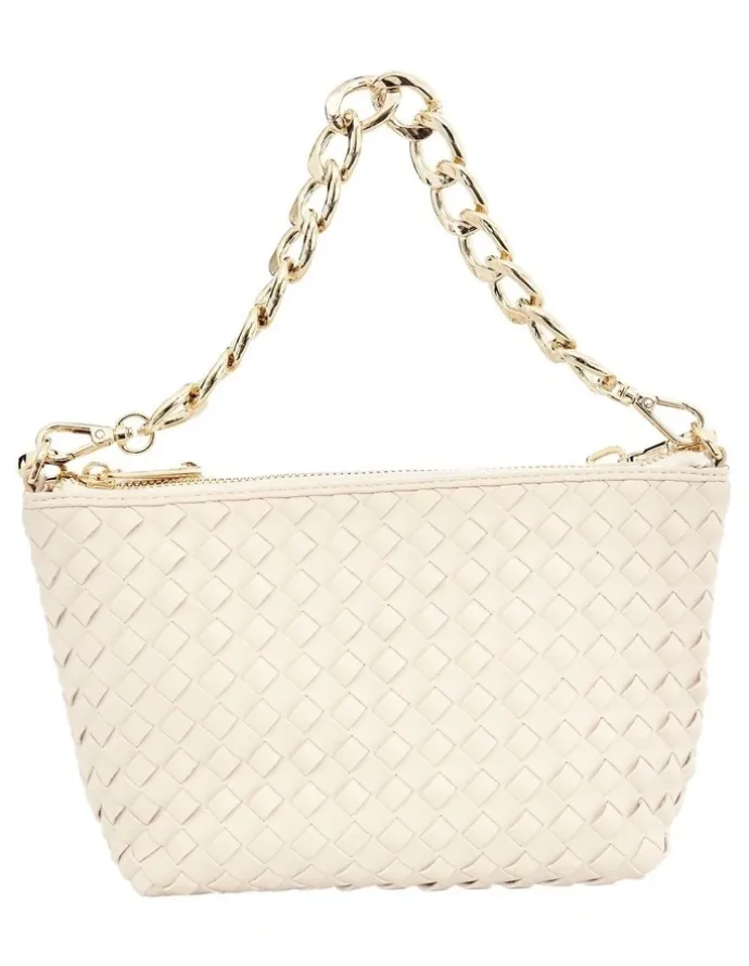 Sandler Cali Bag in Bone Weave