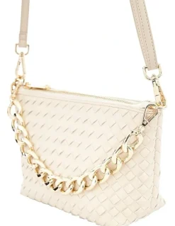 Sandler Cali Bag in Bone Weave