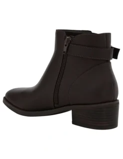 Sandler Cesar Ankle Boots in Chocolate Leather