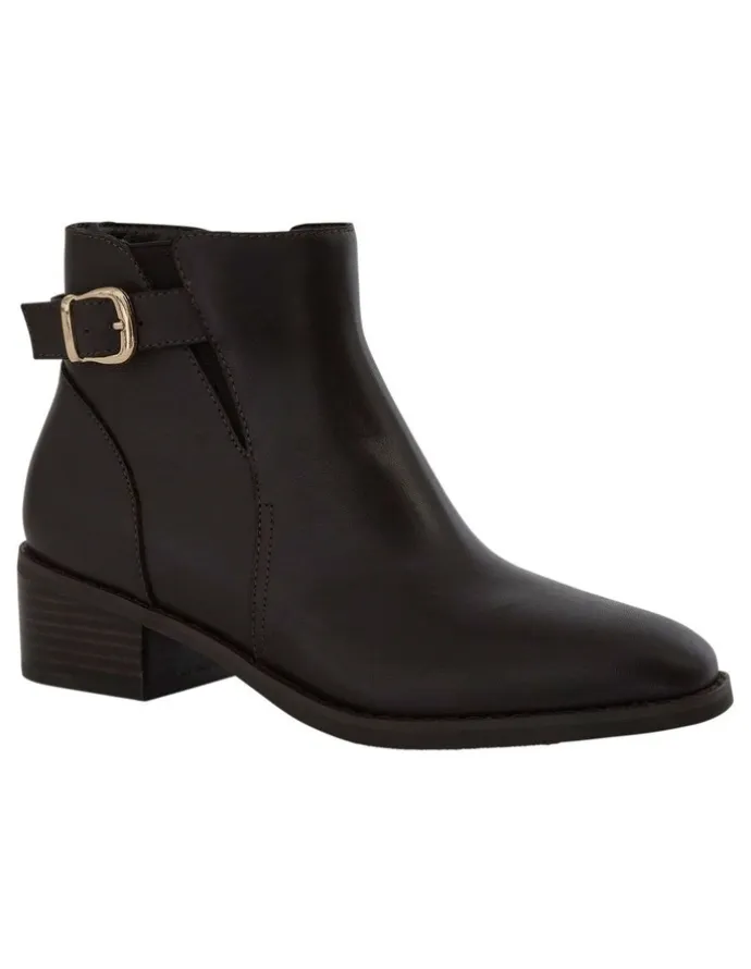 Sandler Cesar Ankle Boots in Chocolate Leather
