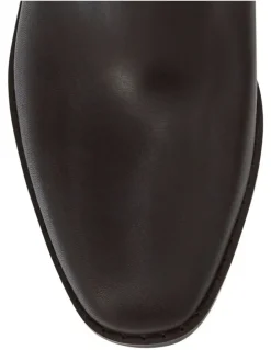 Sandler Cesar Ankle Boots in Chocolate Leather