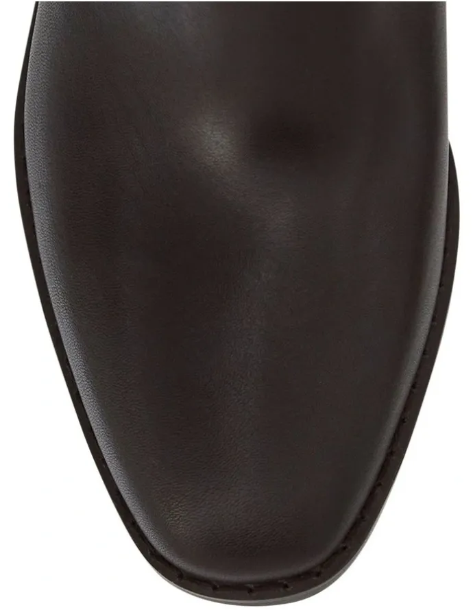 Sandler Cesar Ankle Boots in Chocolate Leather