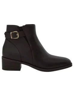 Sandler Cesar Ankle Boots in Chocolate Leather