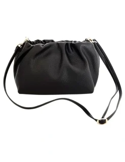 Sandler Clover Bag in Black Pebble