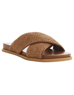 Sandler Dayna Sandals in Caramel Raffia