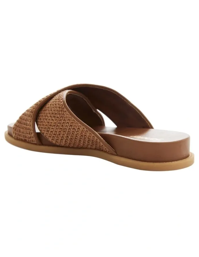 Sandler Dayna Sandals in Caramel Raffia